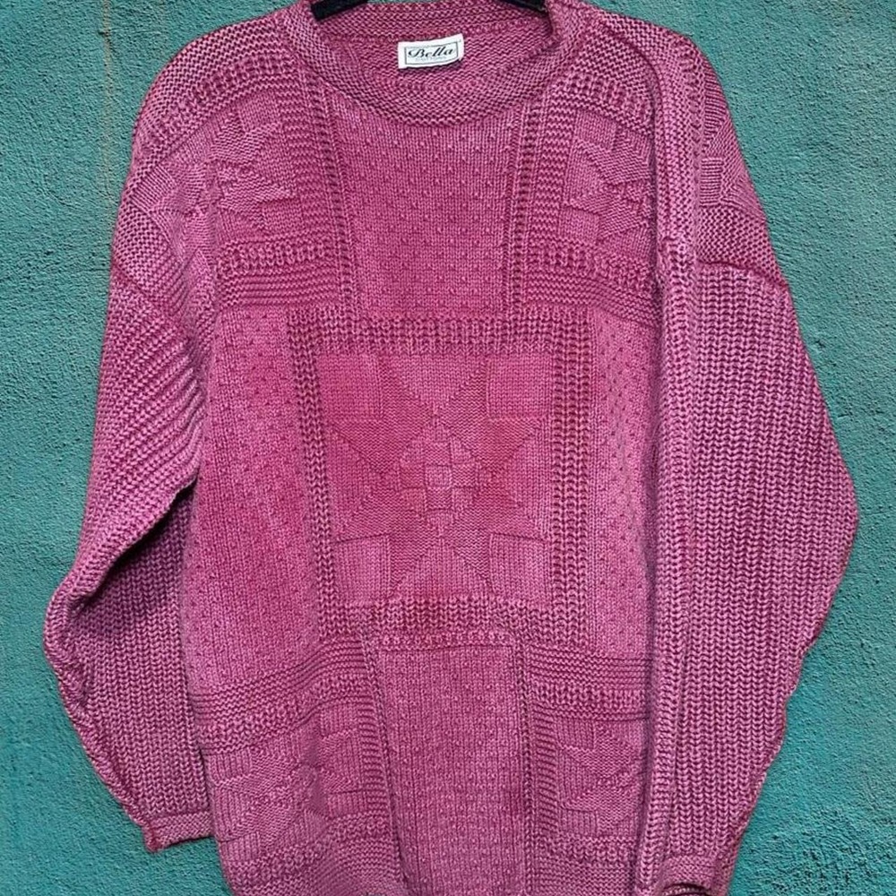 Vintage Bella Cottons Chunky Knit Sweater